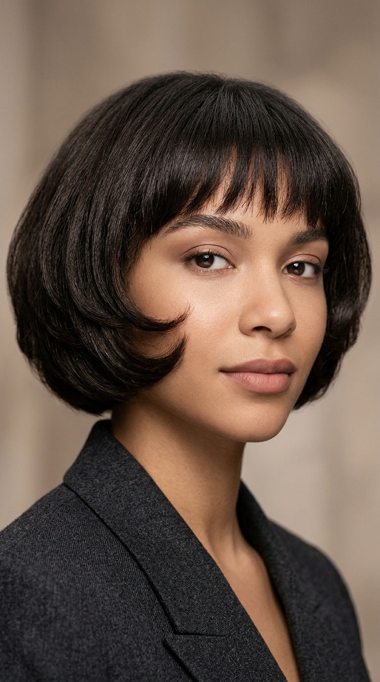 The Curved Pageboy