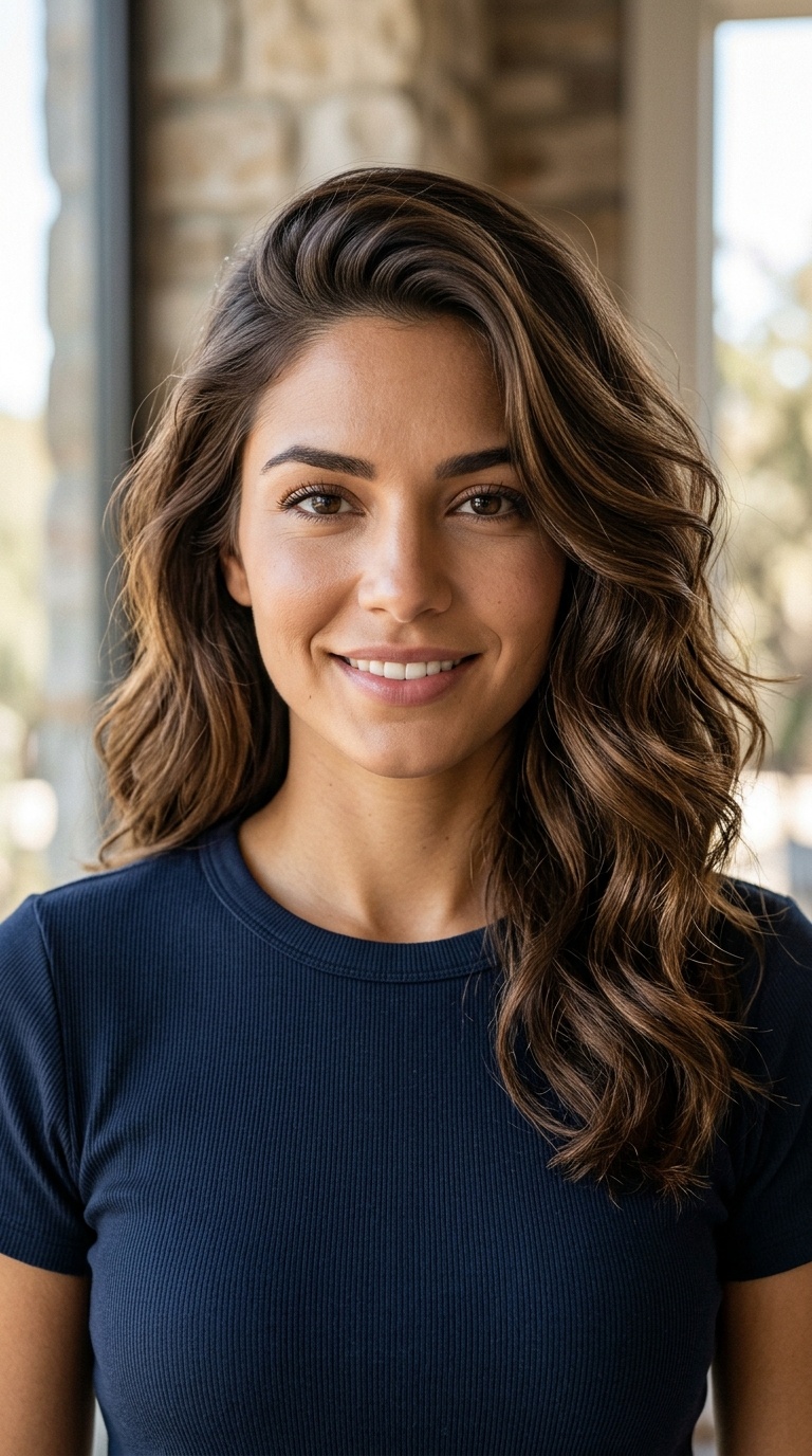 The Deep Side-Swept Look