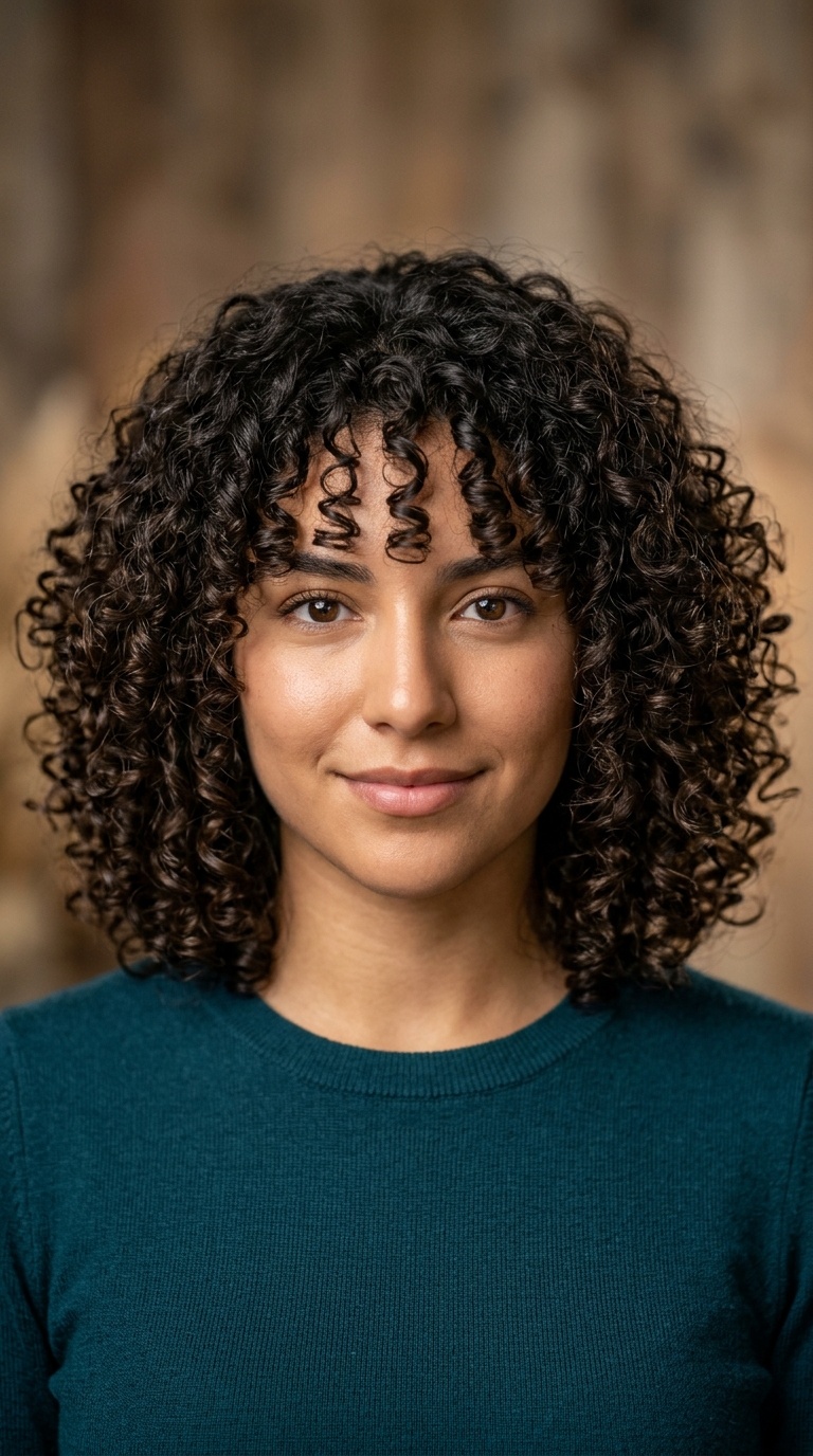 The Defined Curly Lob
