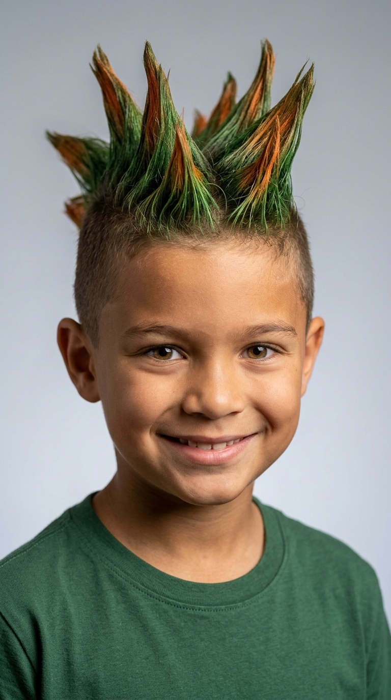 The Dinosaur Spine Mohawk
