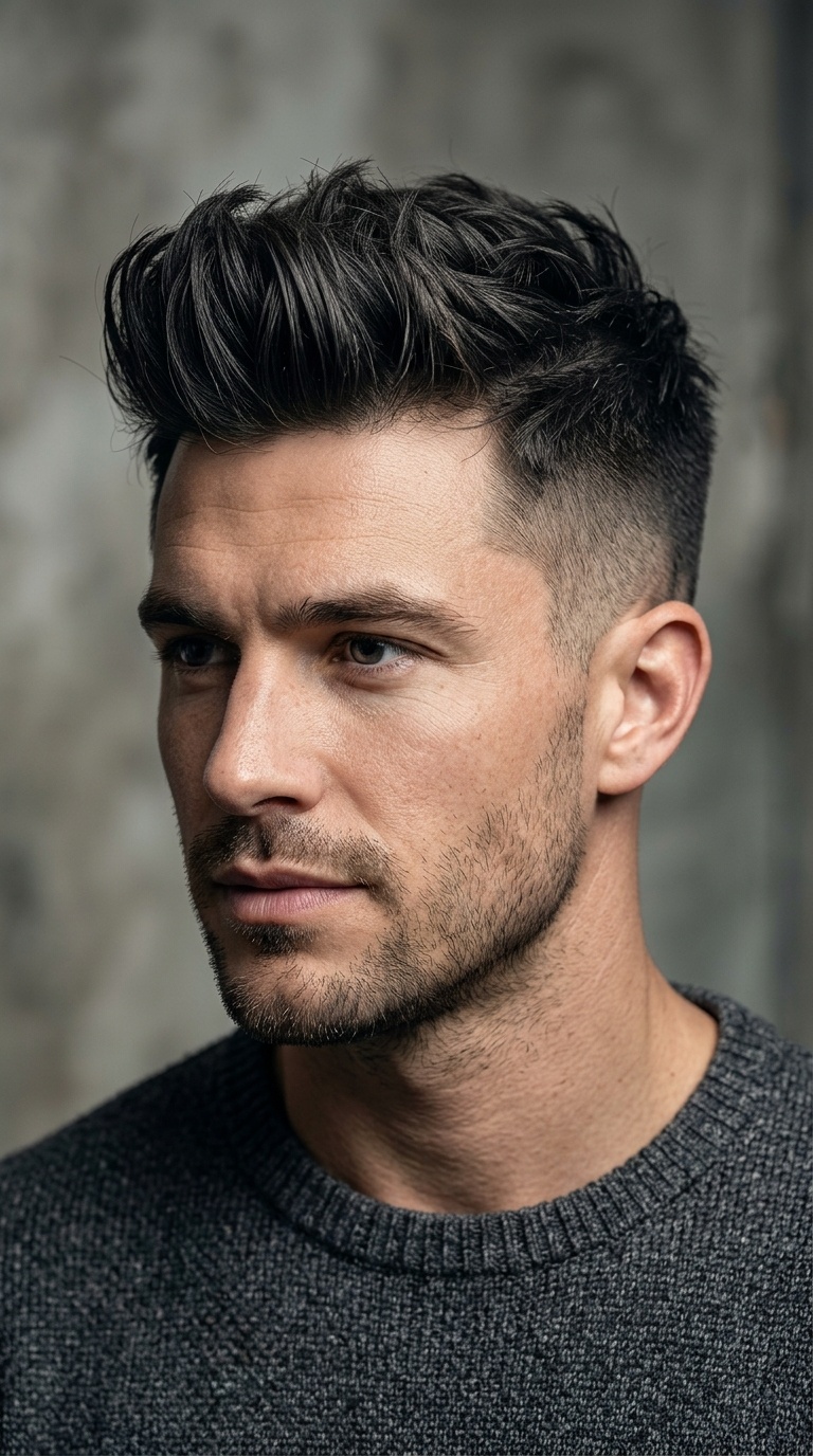 The Disconnected Undercut Quiff