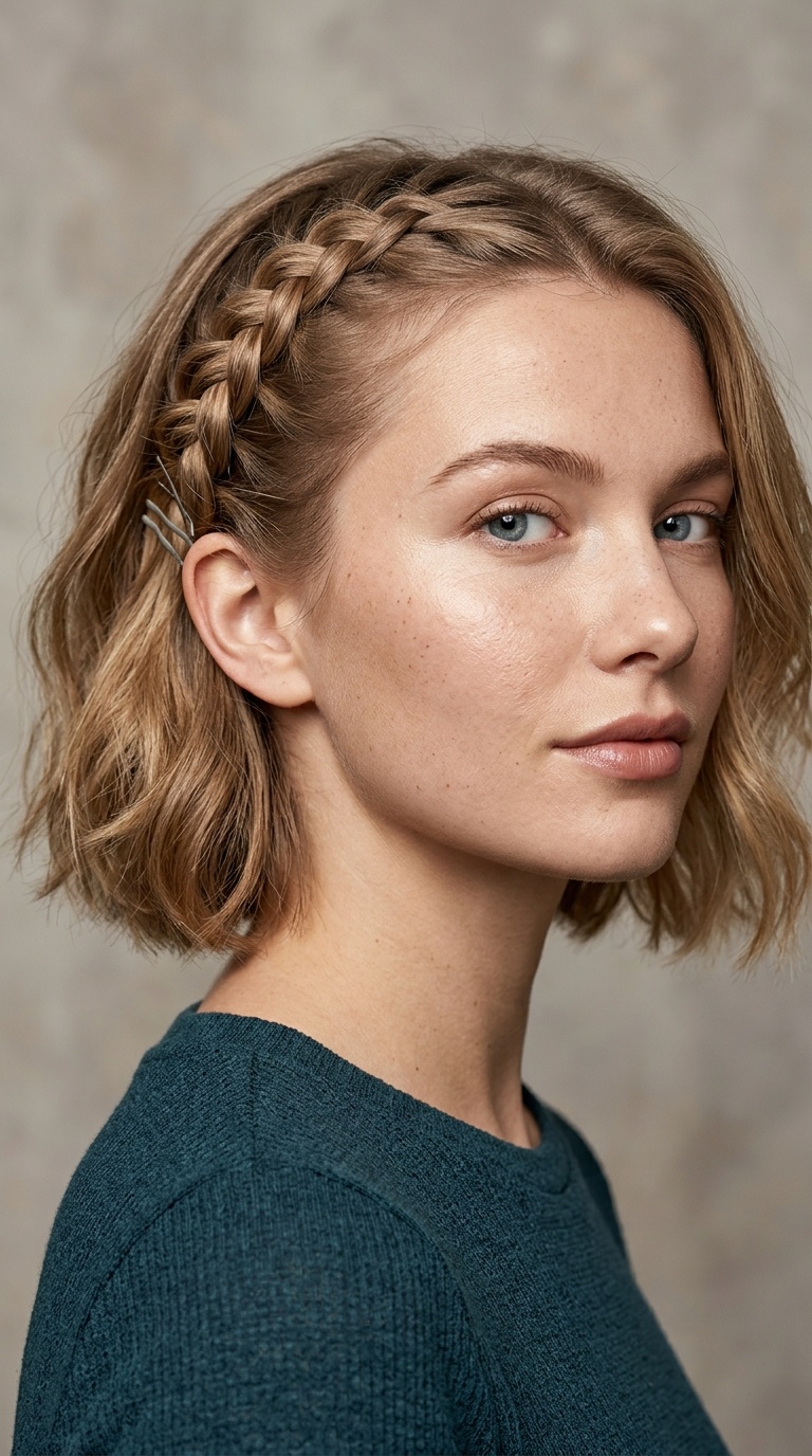 The Dutch Braid Side Pin