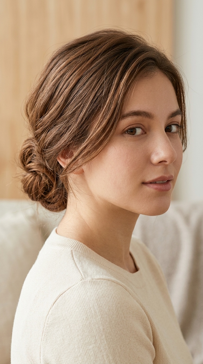 The Effortless Low Bun