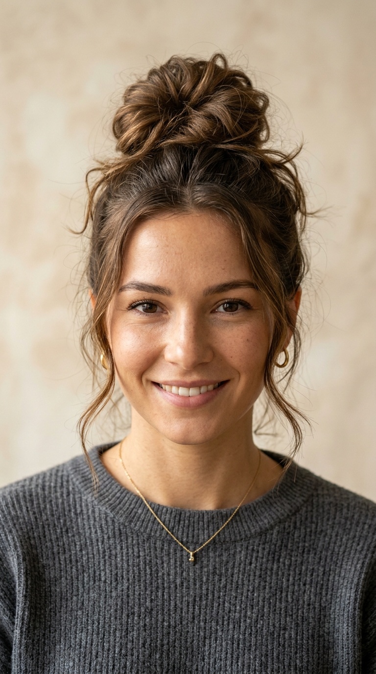 The Effortless Messy Bun