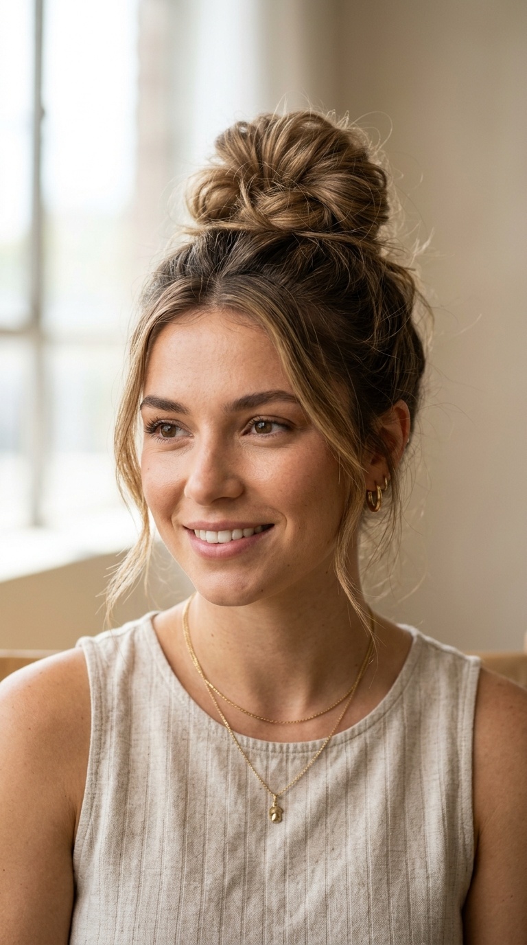 The Effortless Messy Bun