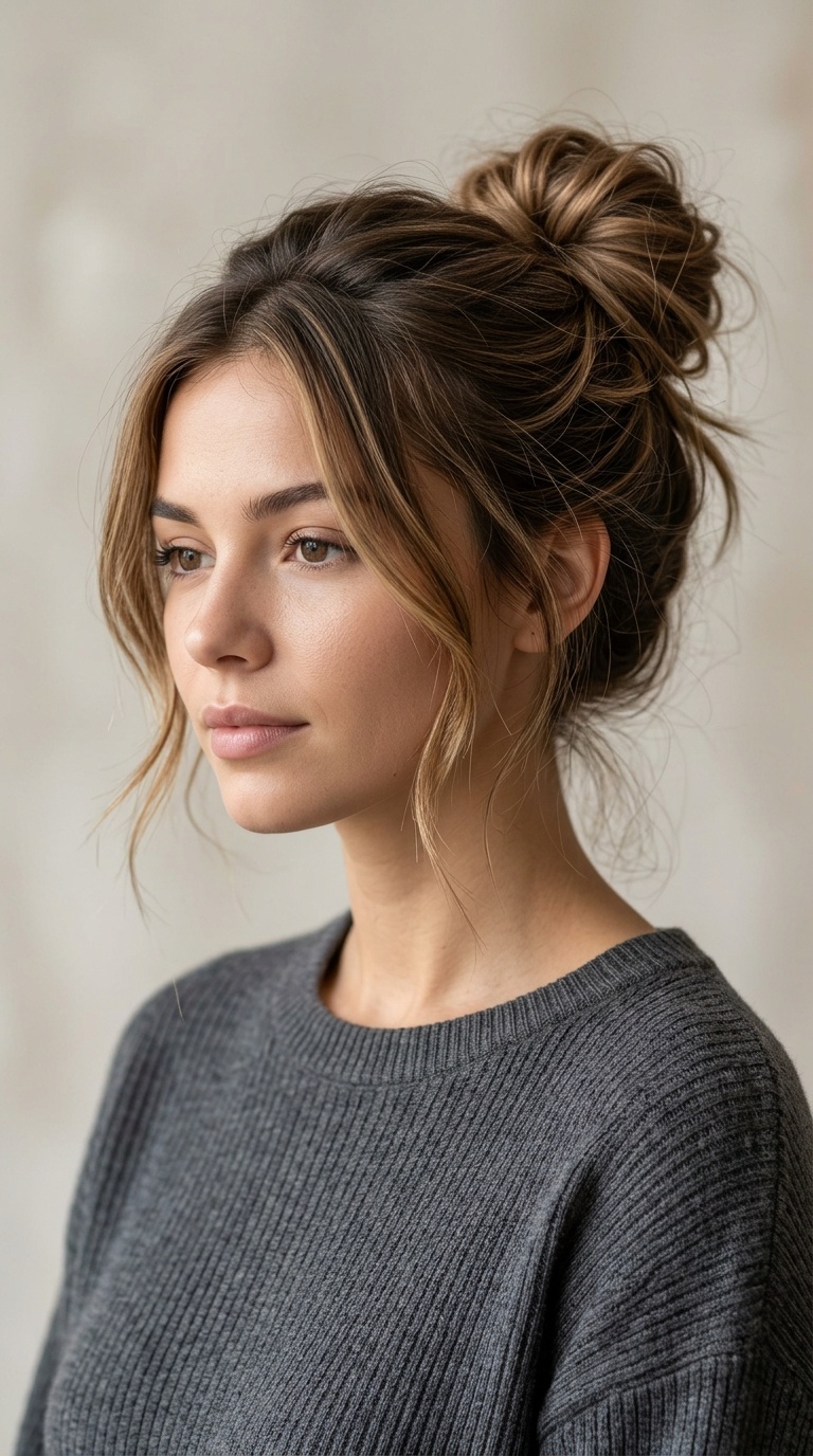 The Effortless Messy Bun