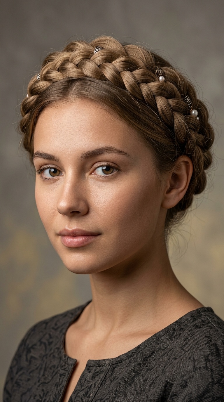 The Faux-Braid Rolled Crown