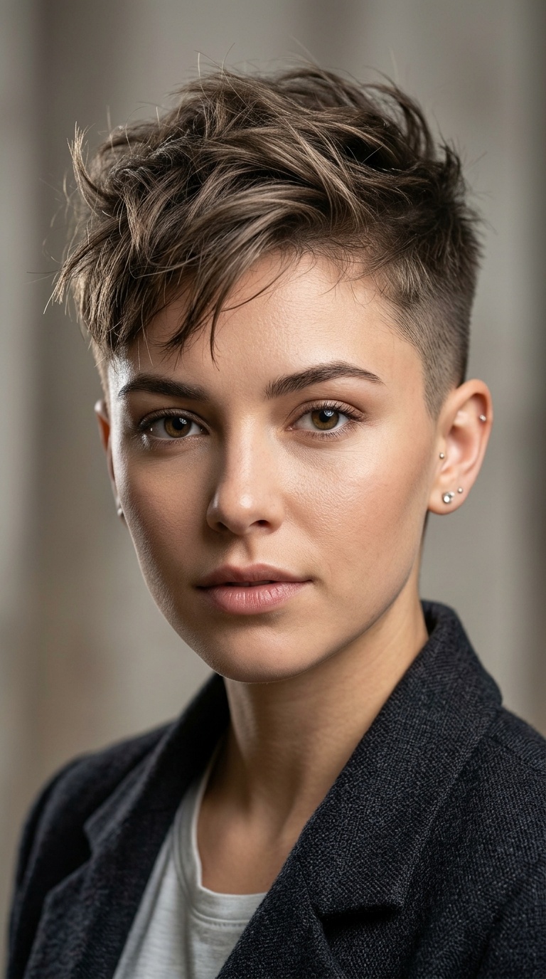 The Faux-Hawk Fade