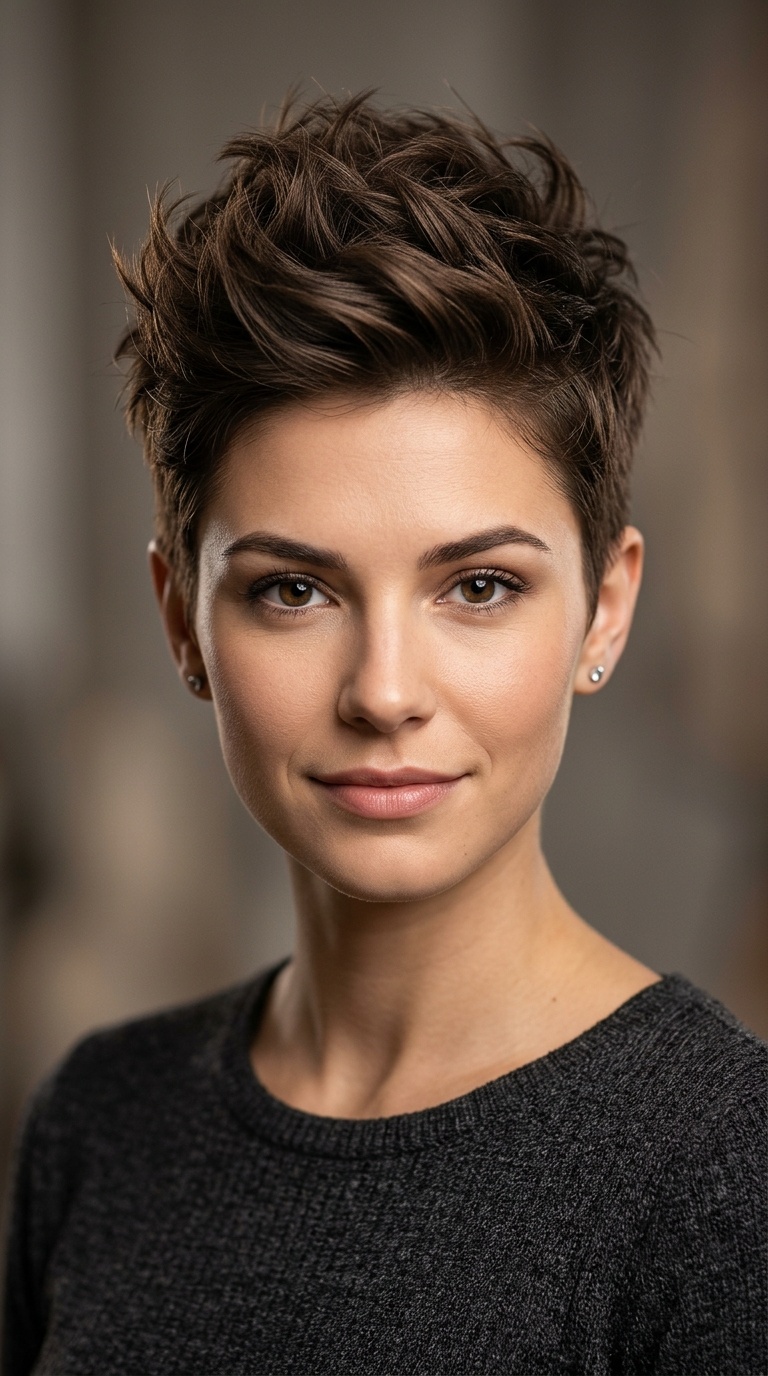 The Faux-Hawk Pixie