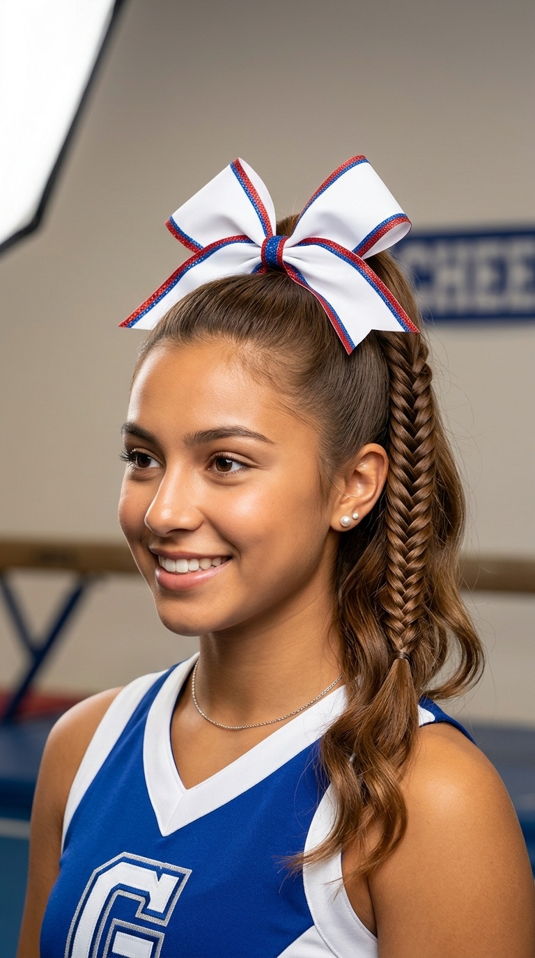 The Fishtail Accent High Pony
