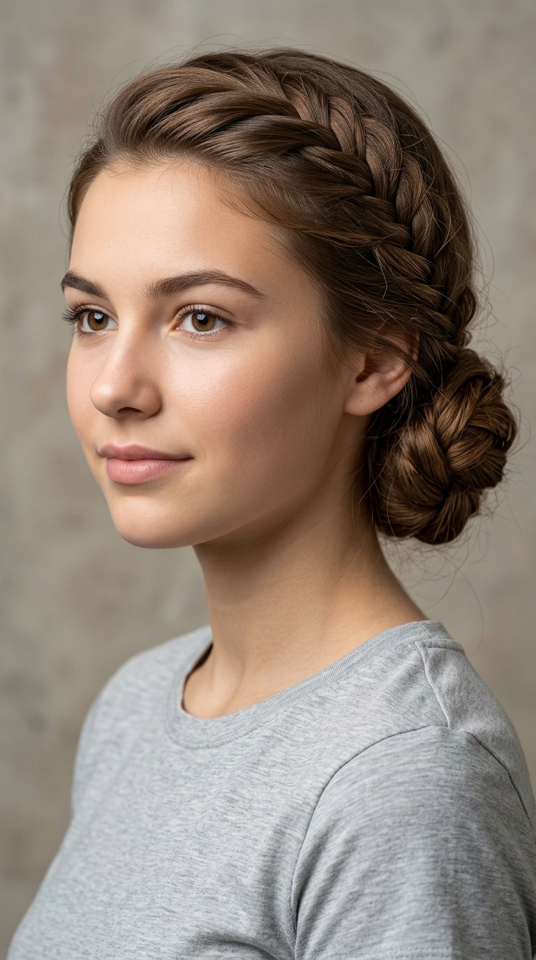 The Fishtail Bun