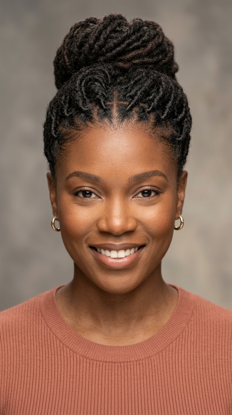 The Flat-Twist Updo