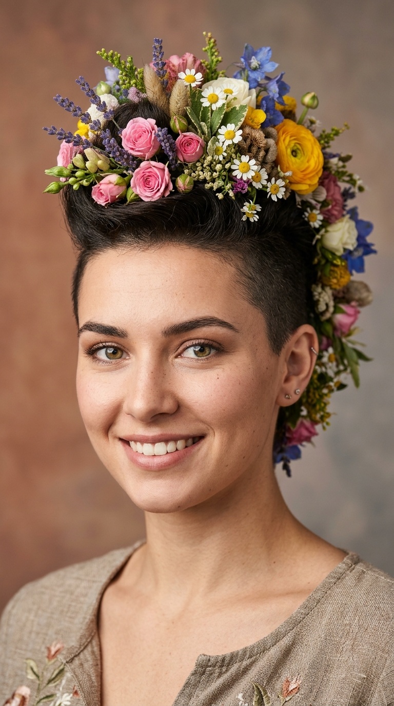 The Flower Crown Mohawk
