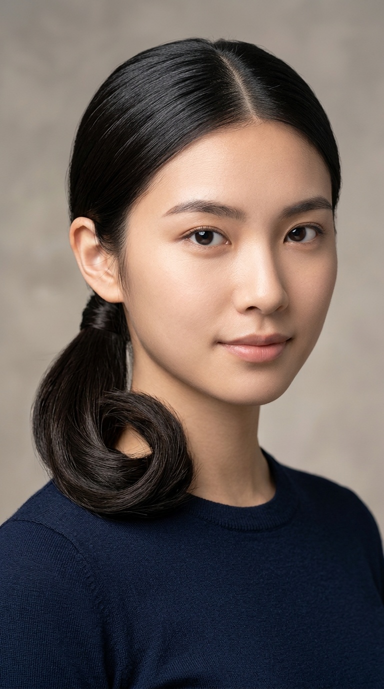 The Folded Ponytail