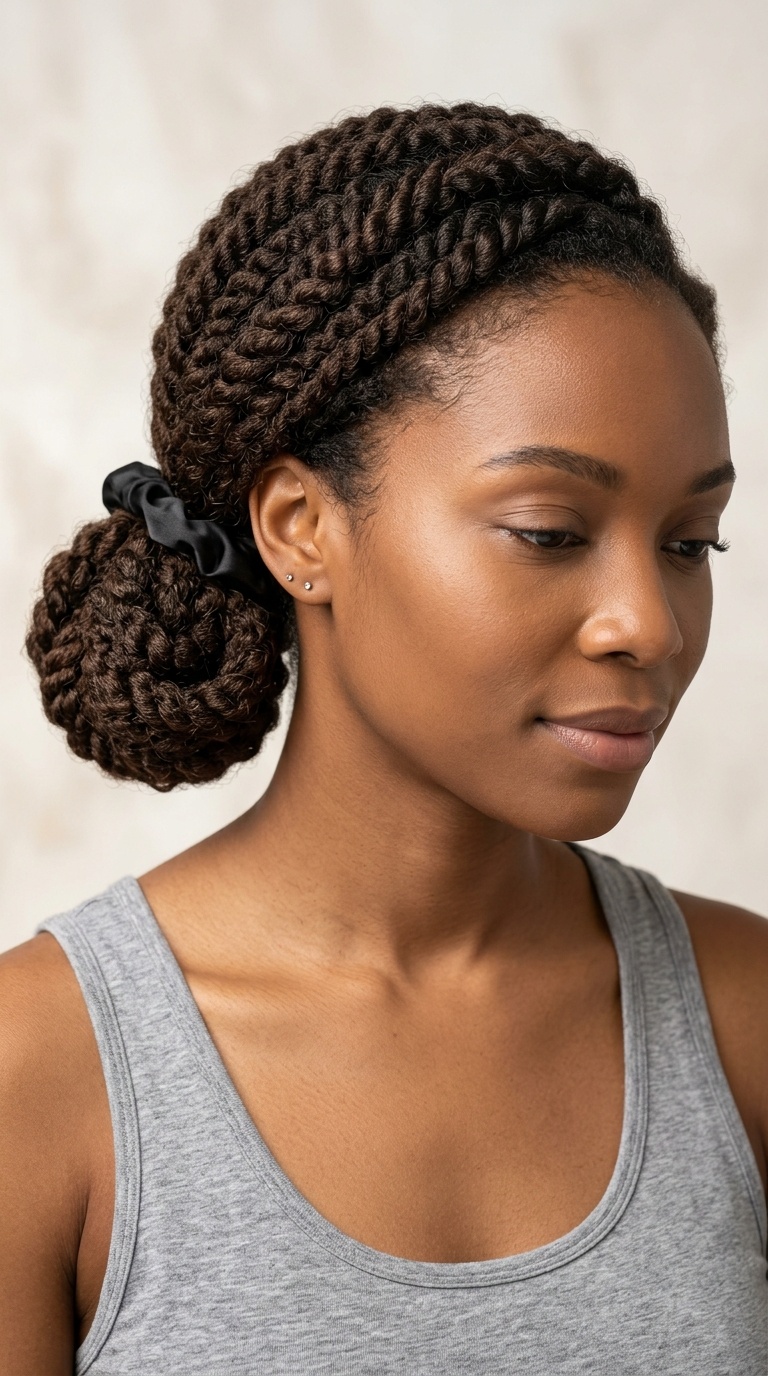The Folded Ponytail