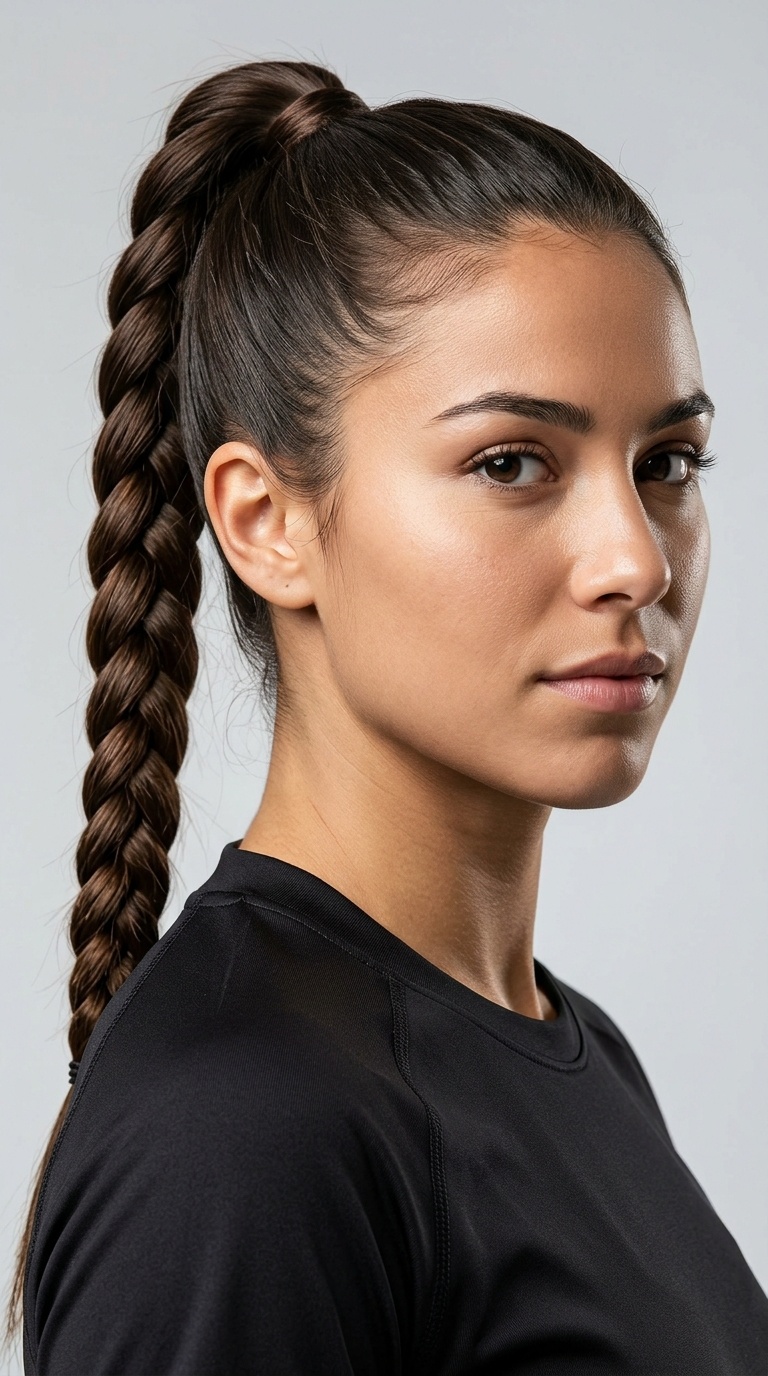 The Four-Strand Flat Braid Pony