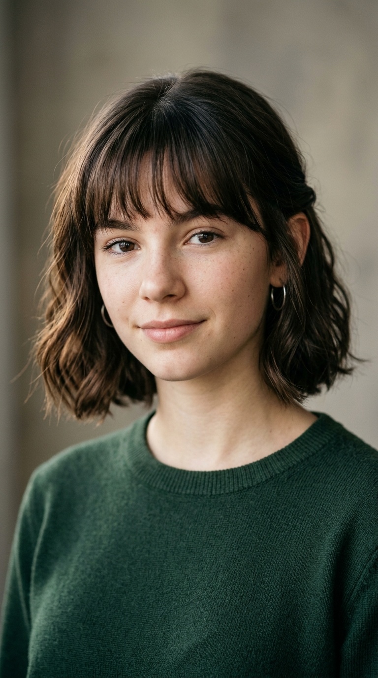 The French Bob with Bangs