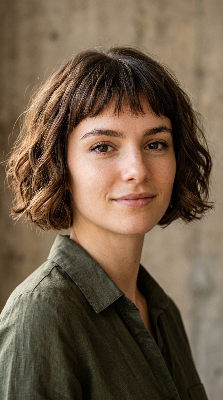 The French Bob with Bangs