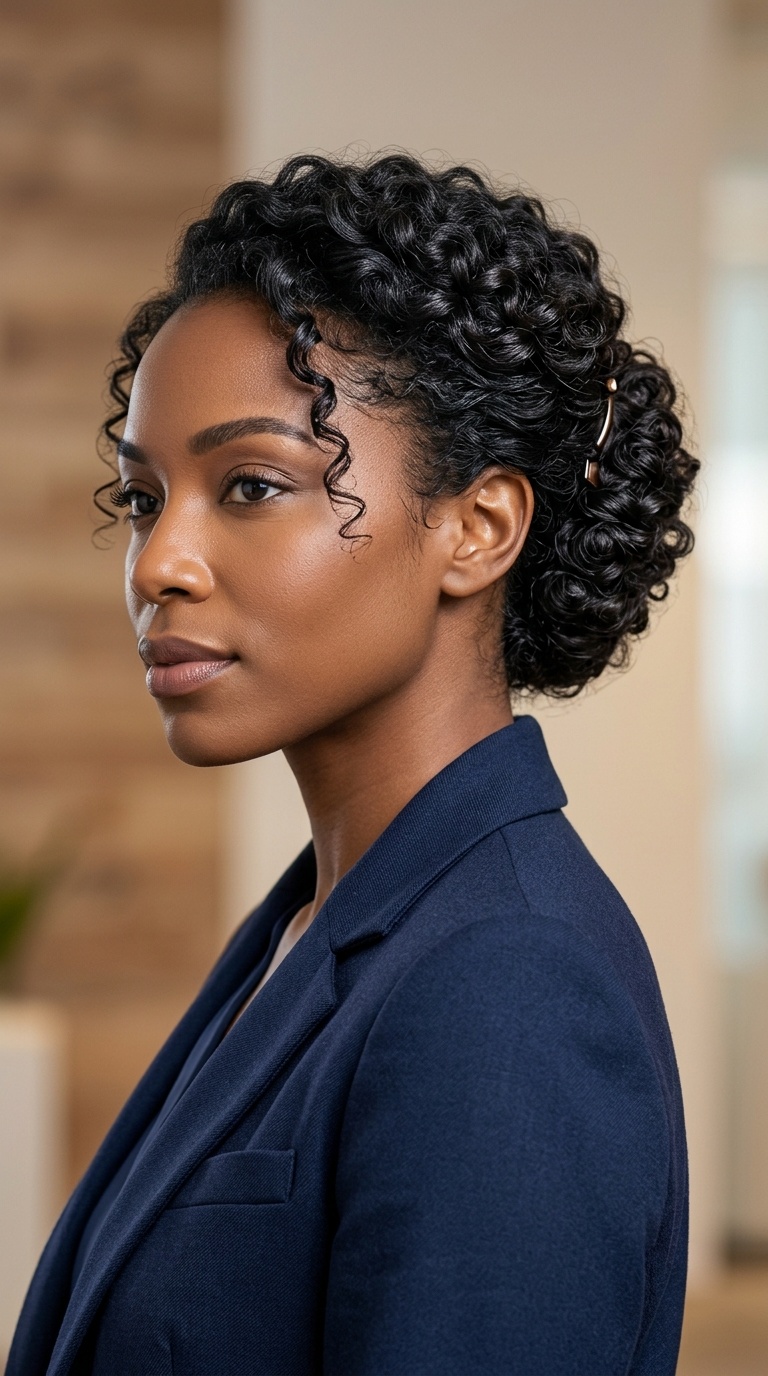 The French Twist for Curls