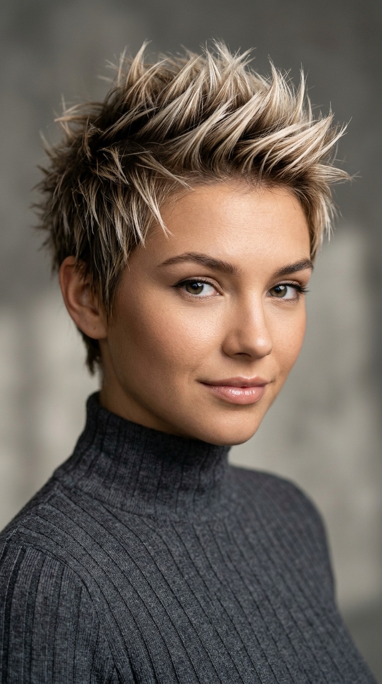 The Frosted Tip Pixie