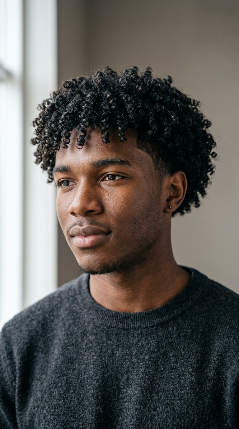 The Geometric Curly Cut