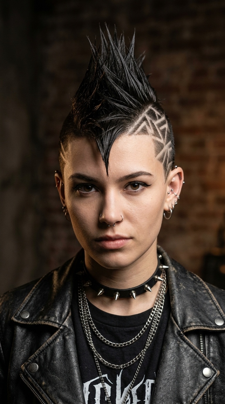 The Geometric Shaved Pattern Hawk