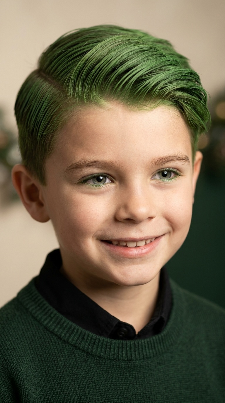 The Grinch Grin Side Sweep
