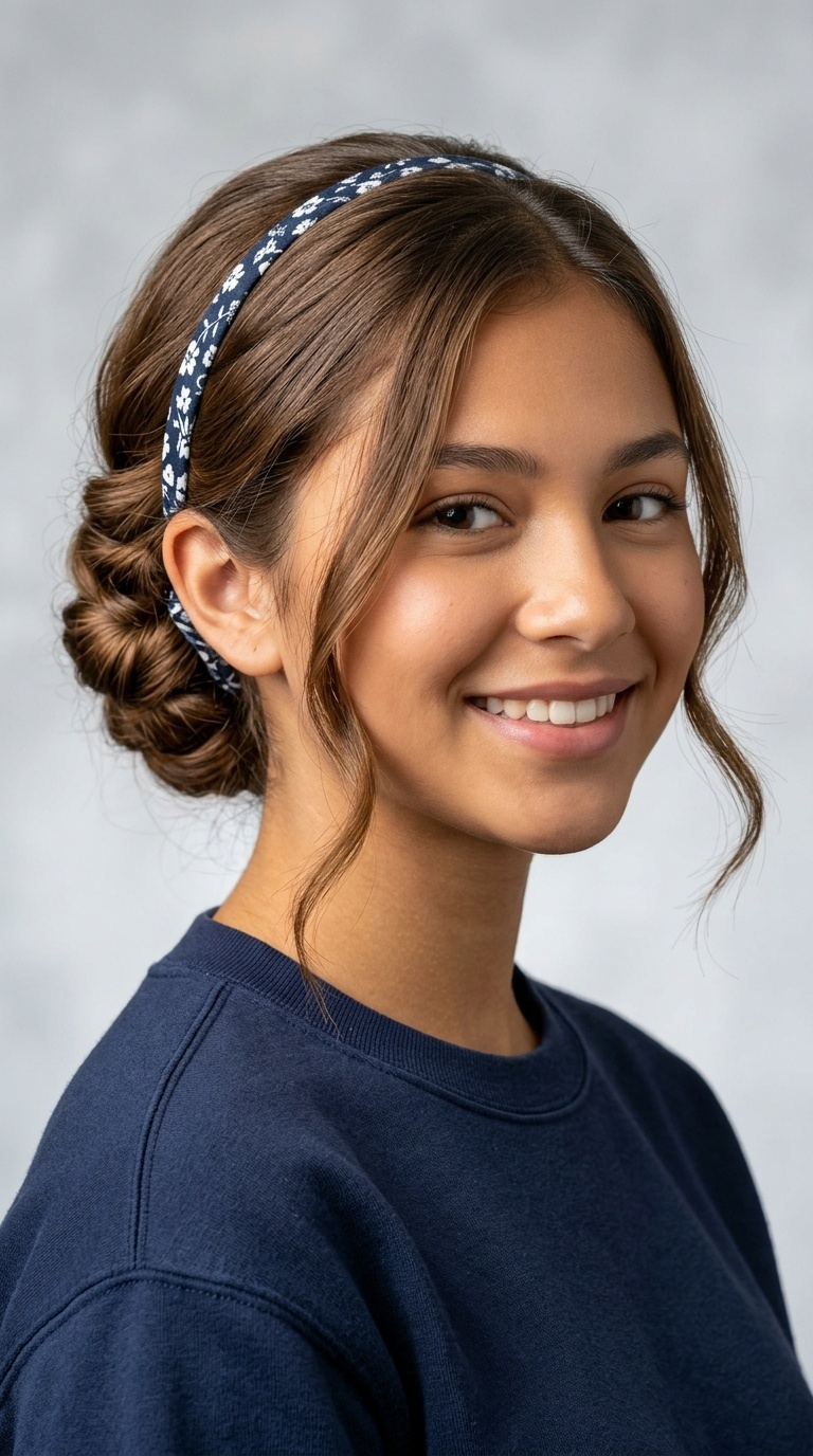The Headband Tuck