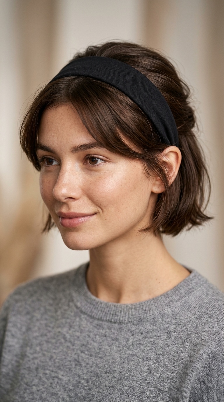 The Headband Tuck