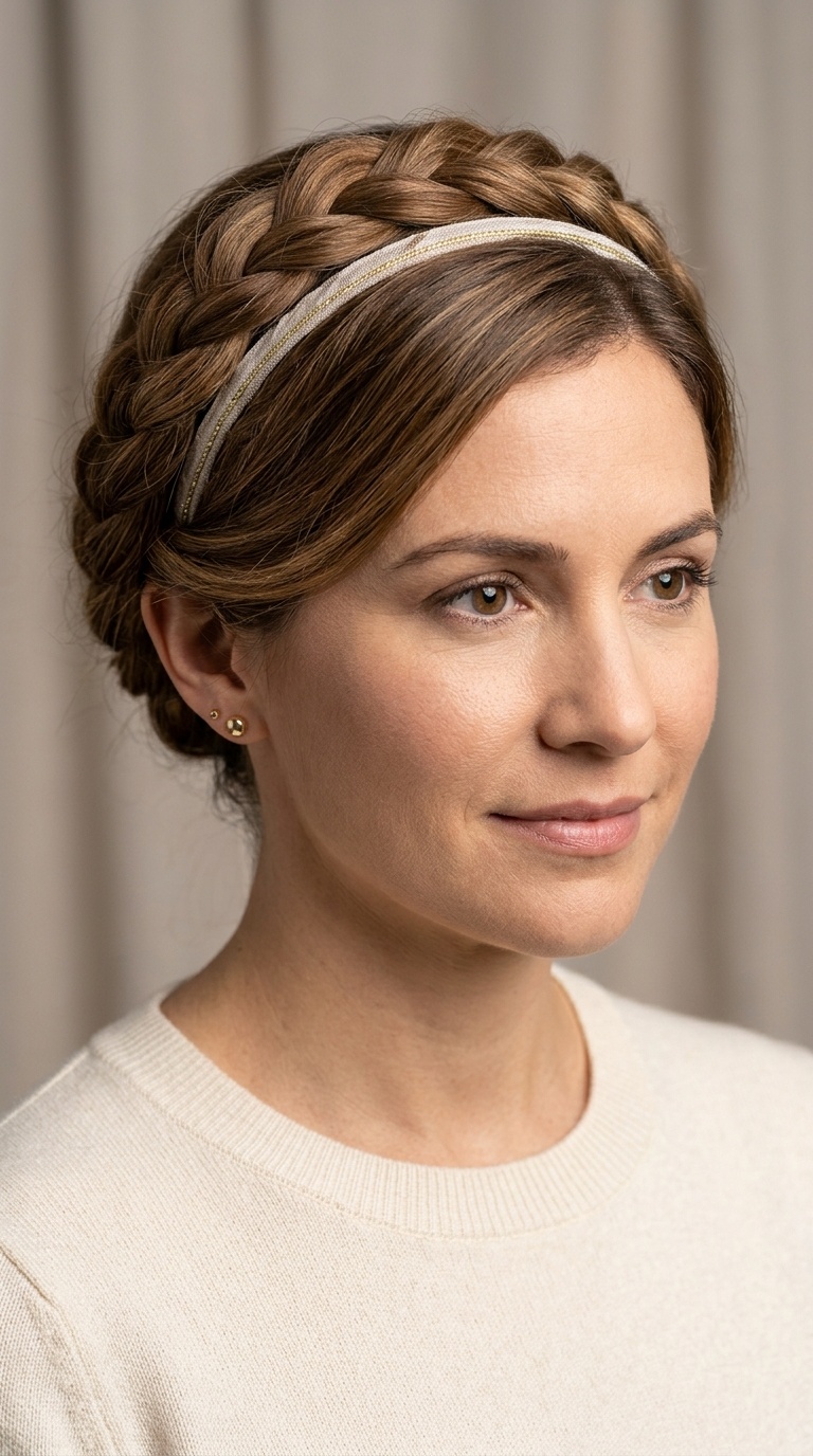 The Headband Tucked Halo