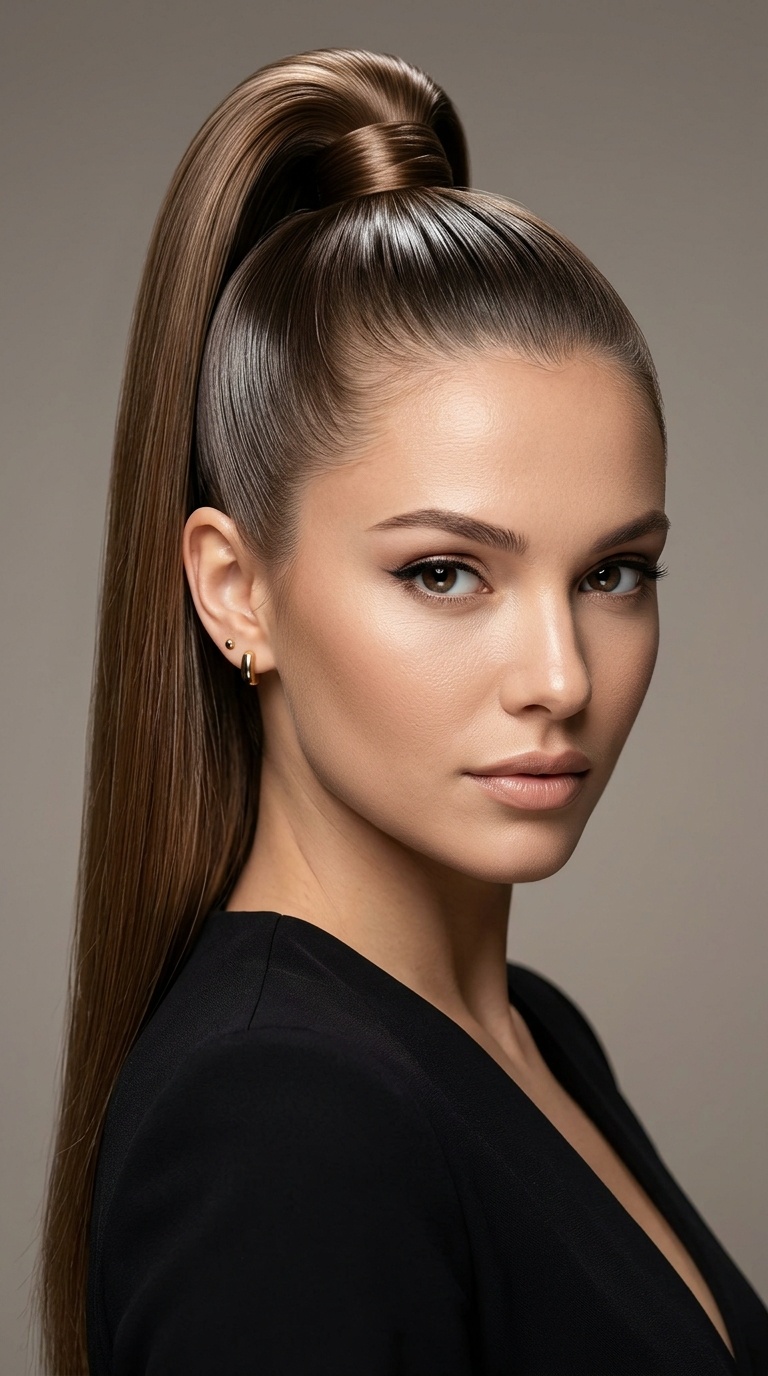 The High Glass Ponytail