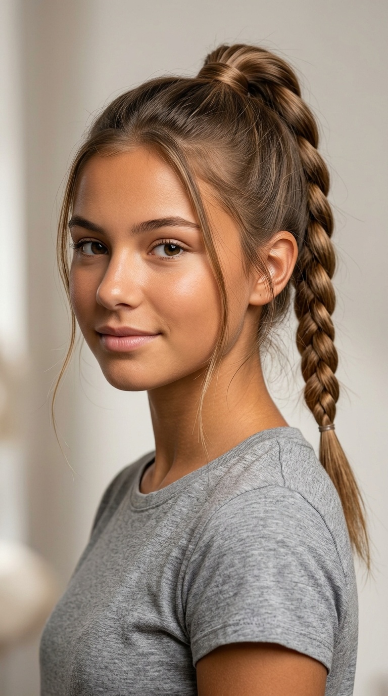 The High Ponytail Braid