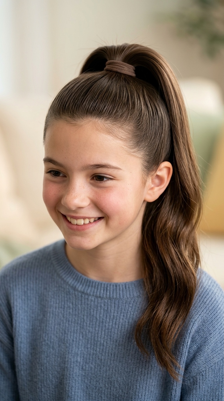 The High Sleek Ponytail