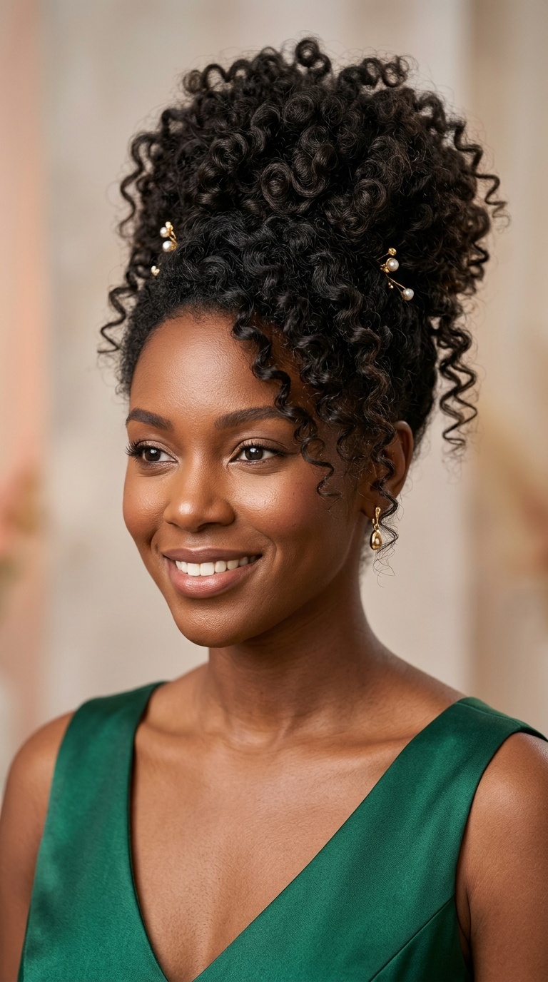 The High Volume Pineapple Updo