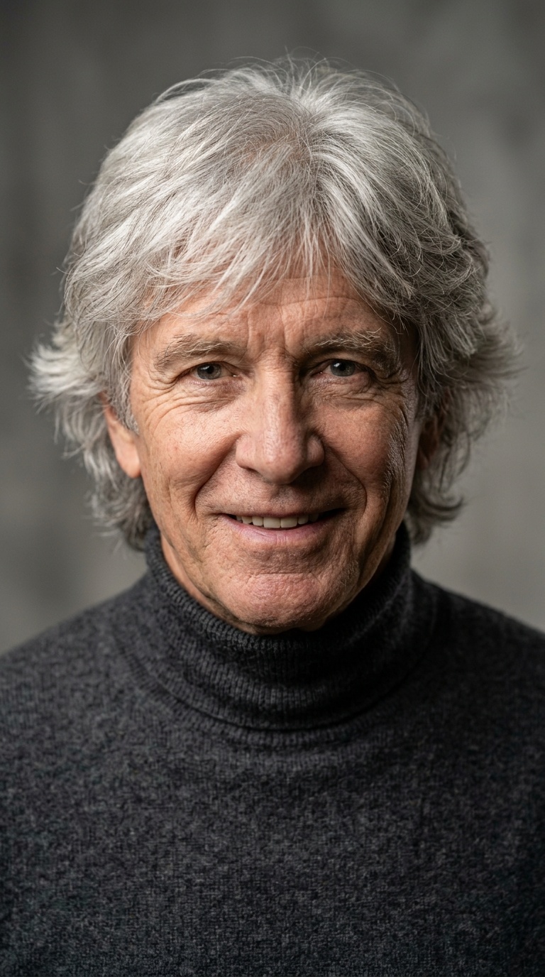 The Iconic Silver Mop-Top