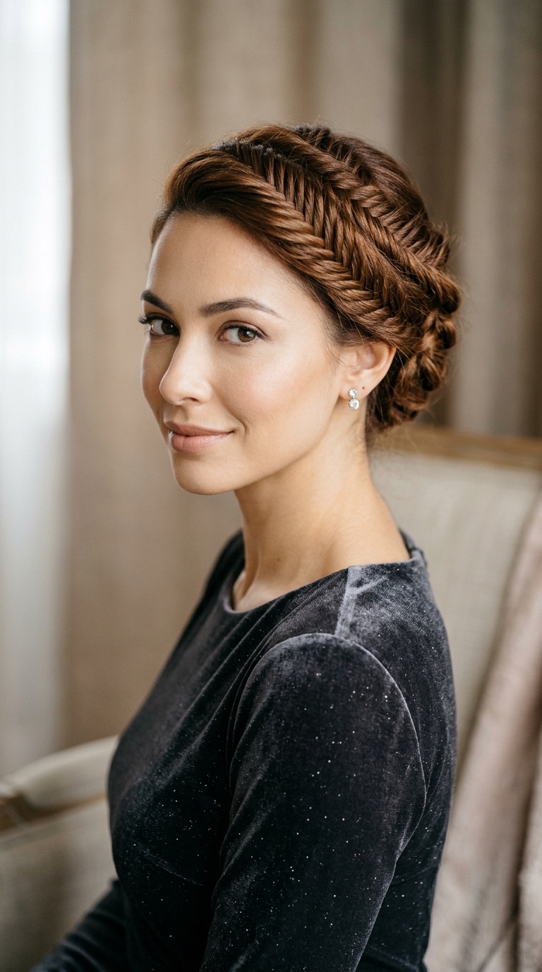 The Intricate Fishtail Updo