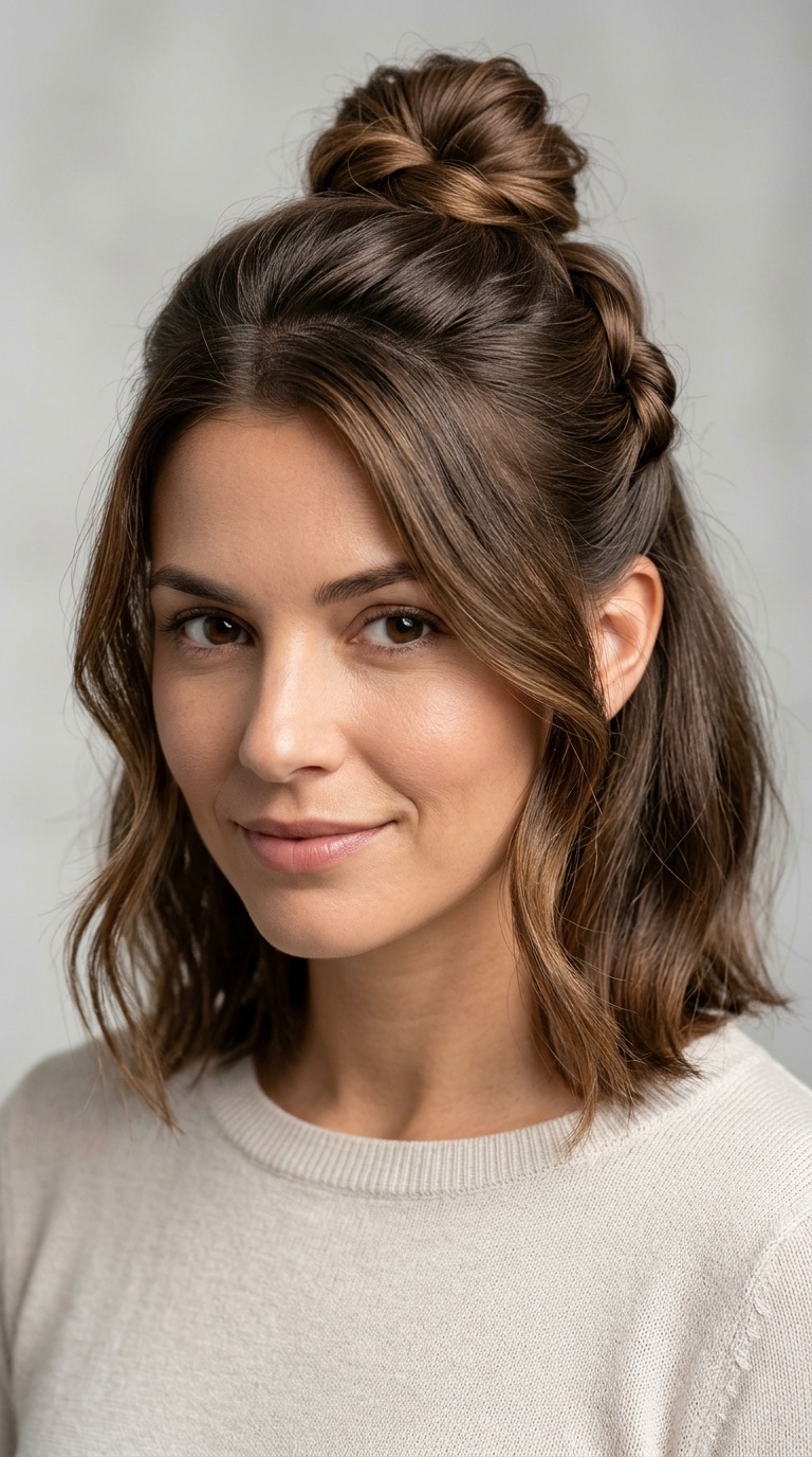 The Knotted Half-Up
