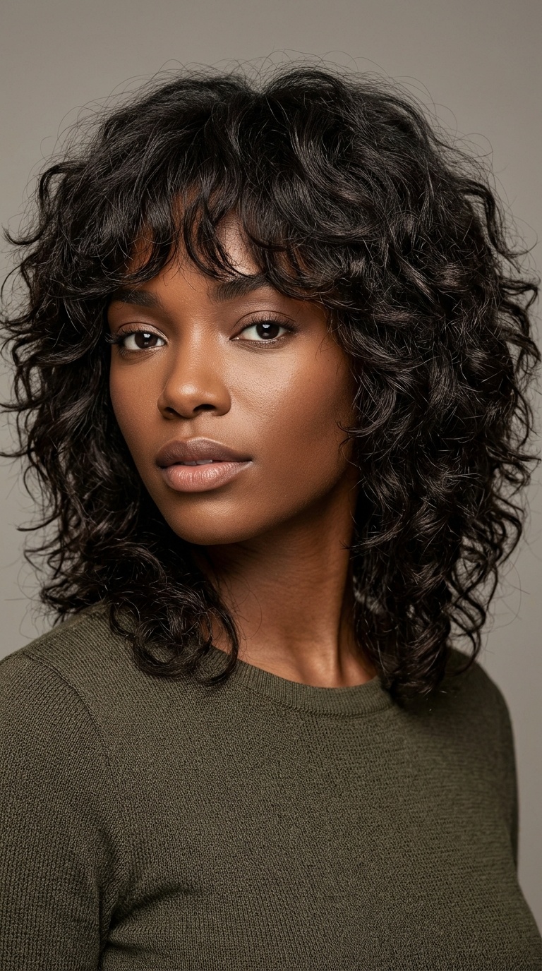 The Layered Shag Cut