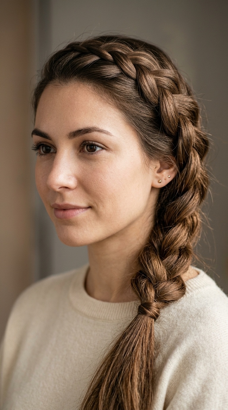 The Loose Dutch Braid
