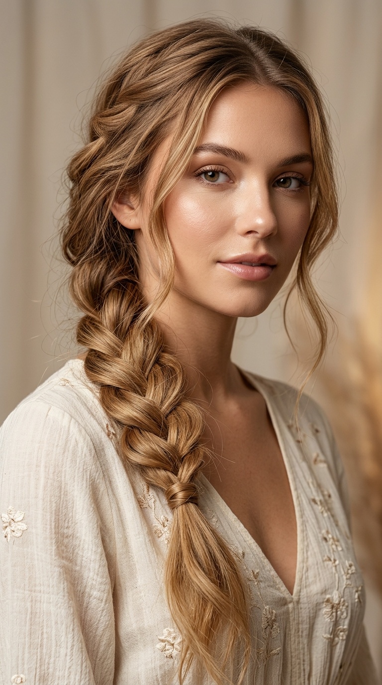 The Loose Side Braid