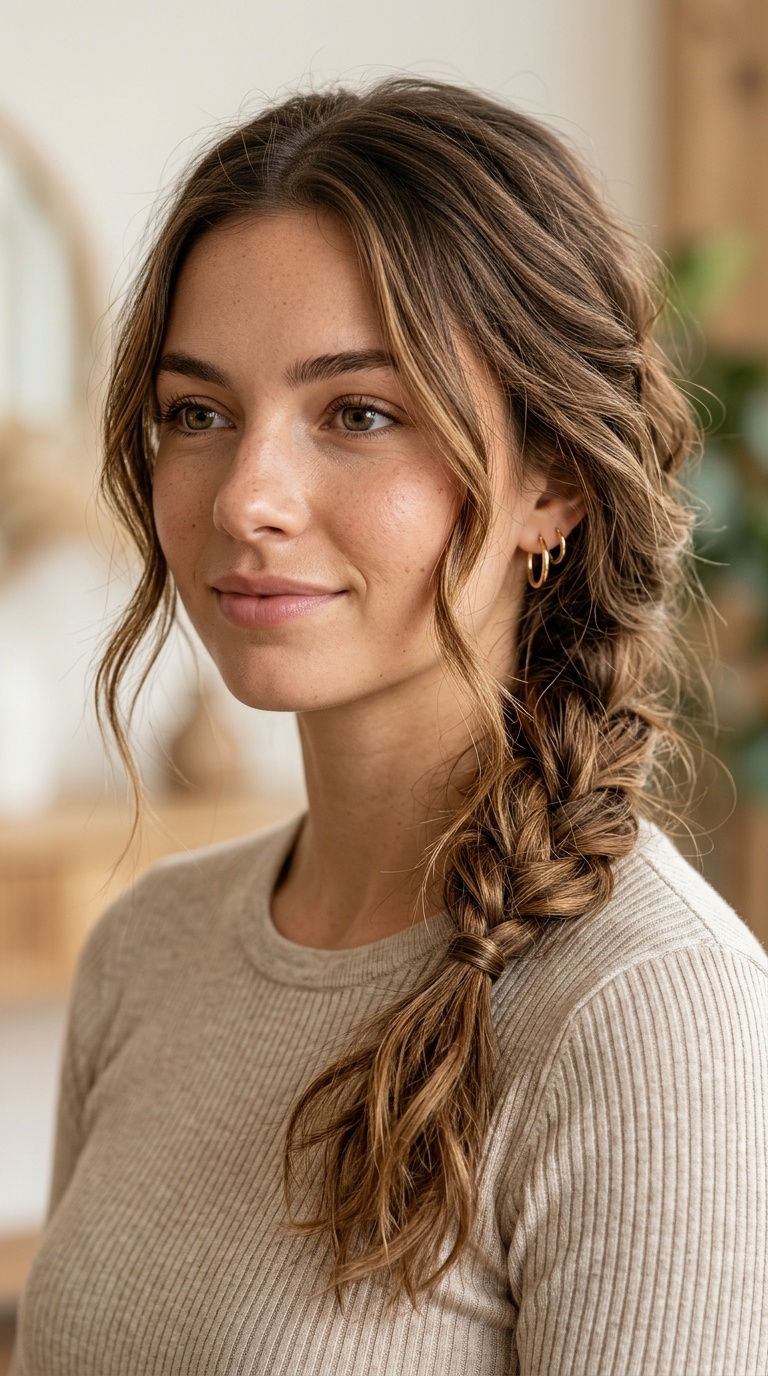The Loose Side Braid