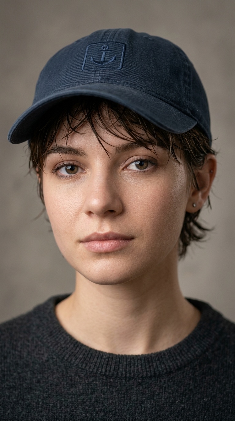 The Low Baseball Cap Tuck