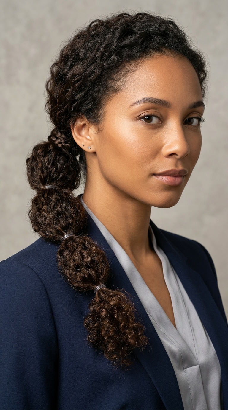 The Low Bubble Braided Pony