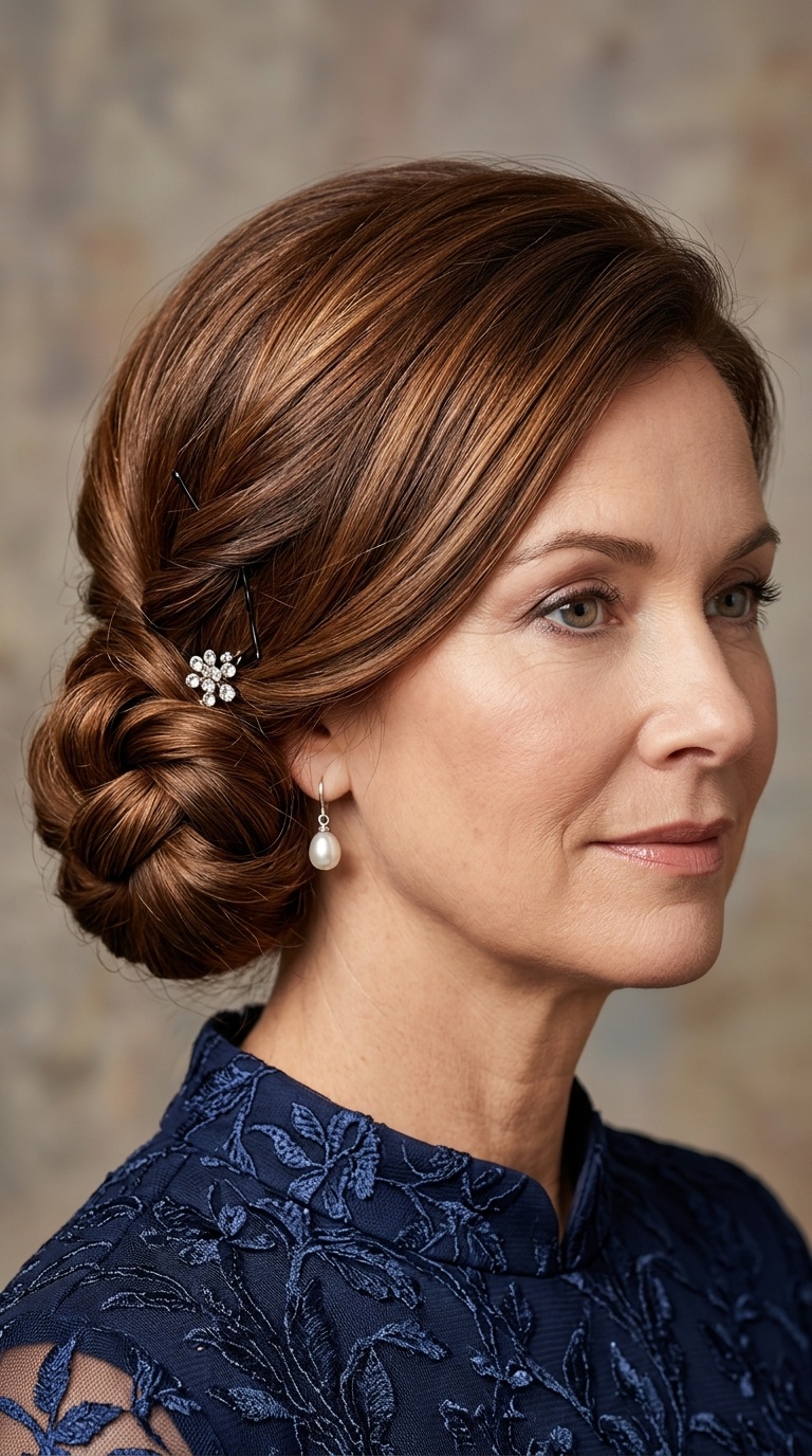 The Low Knotted Bun