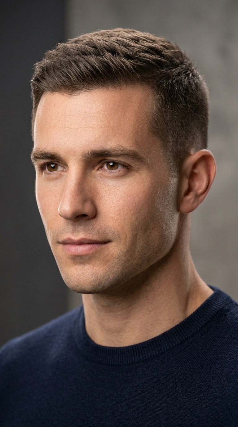 The Low-Maintenance Crew Cut