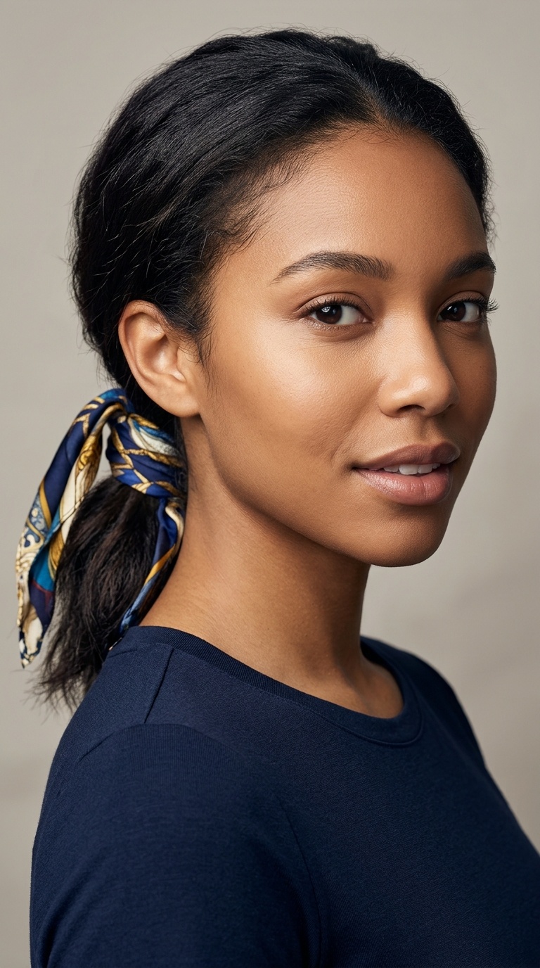 The Low Pony with Scarf
