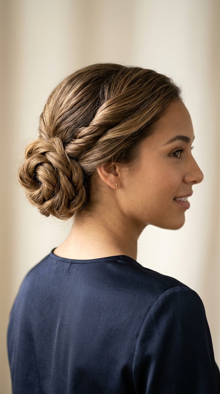 The Low Rose Bun