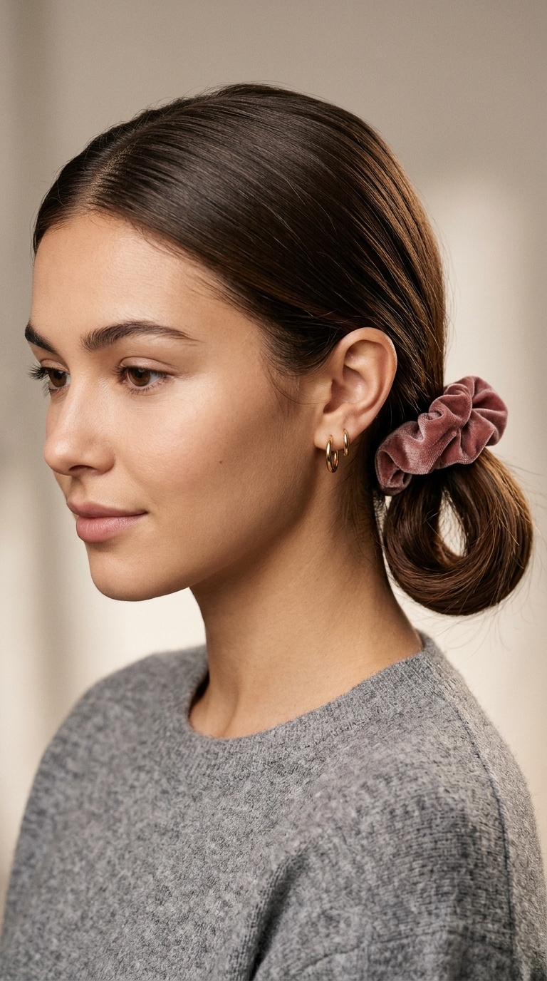 The Low Sleek Scrunchie Loop
