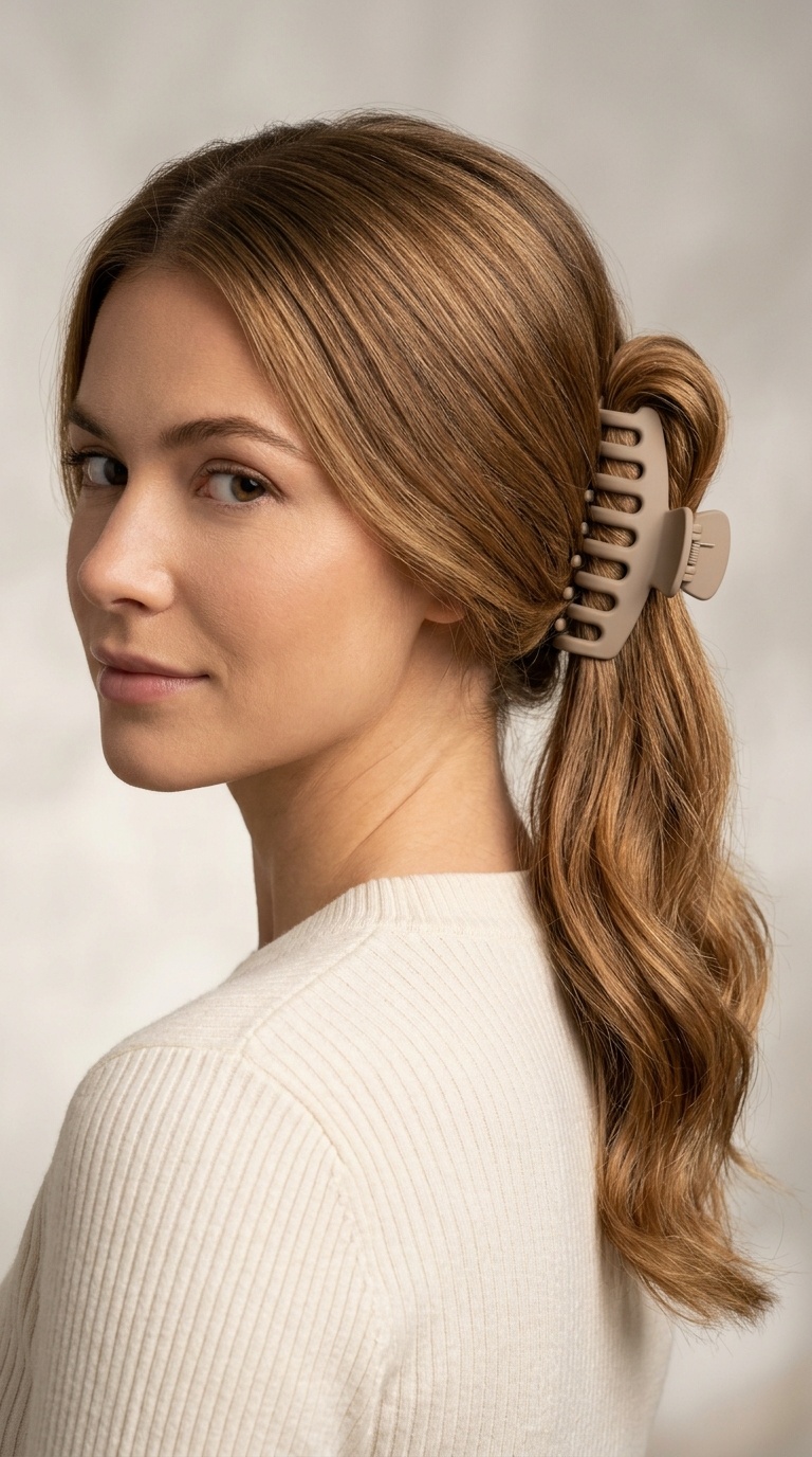 The Matte Claw Clip