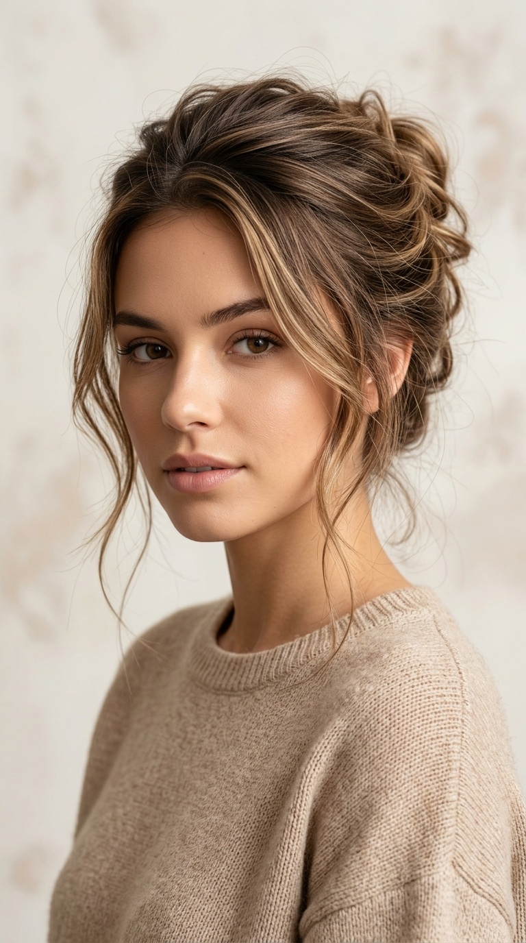 The Messy French Twist
